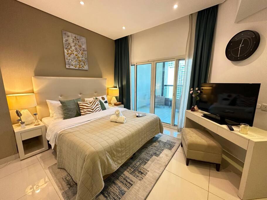 Ferienwohnung Manzil - Cozy Studio Nr Downtown W Canal Views Dubai Exterior foto